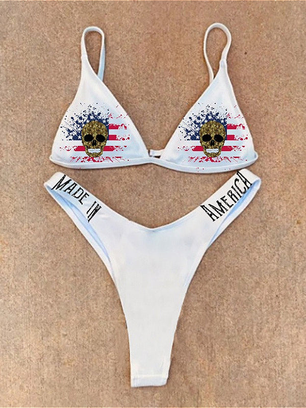 Dark Punk Skull Sexy Swimwear Secondary image