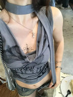 Harajuku Streetwear Korean Fashion  Crop Top