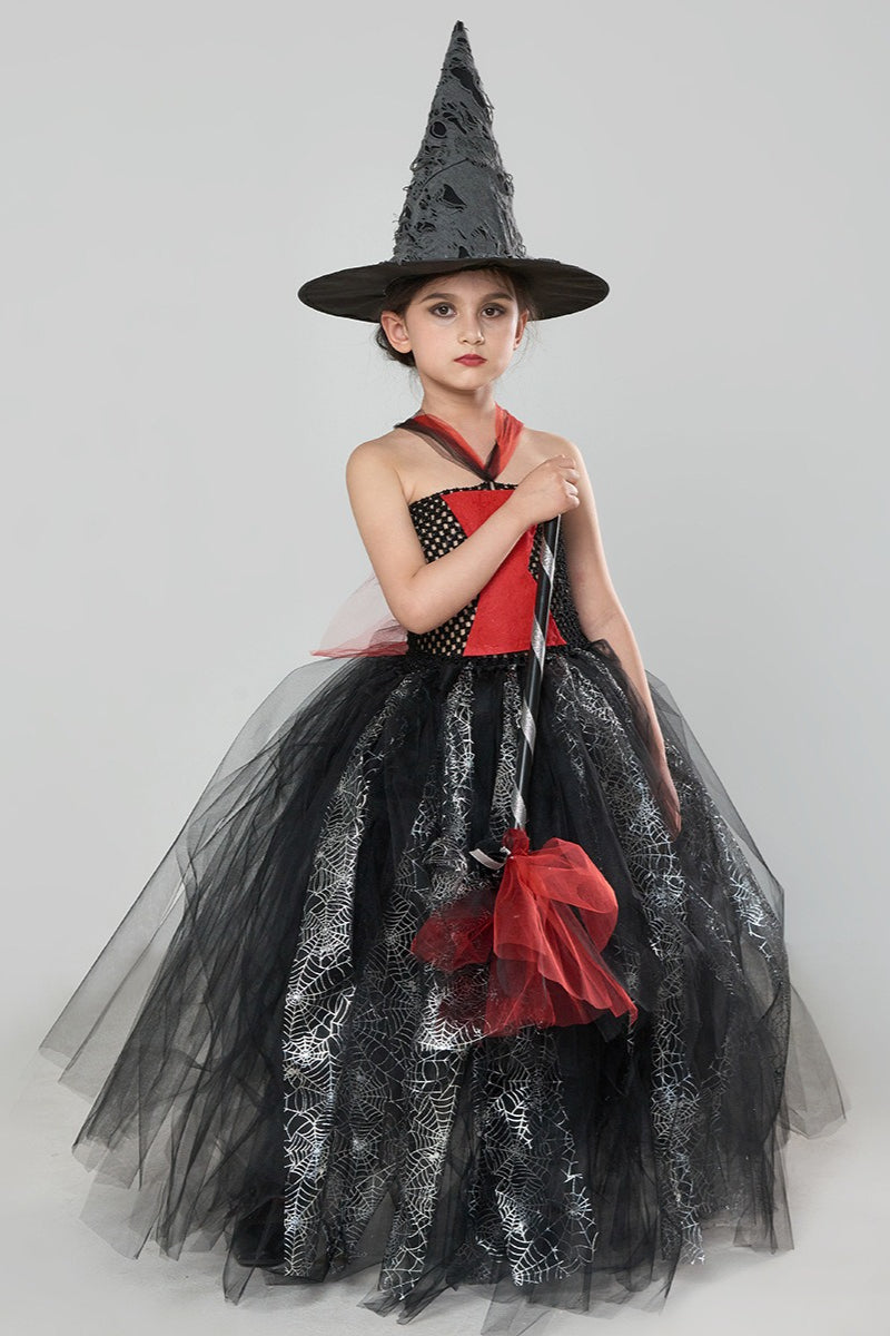 Spider Witch Tutu Kid Halloween Costume Main image
