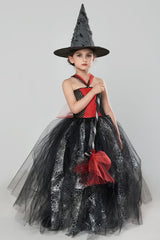 Spider Witch Tutu Kid Halloween Costume