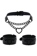 Heart Chain Strap Choker Necklaces