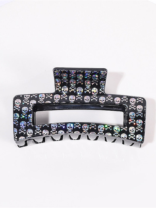 Skull Floral Leopard Claw Hair Accs
