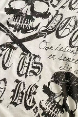 Edgy Cyber Y2K Gothic T-shirt