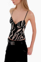 Subculture Street Striped Thin Strap Cami
