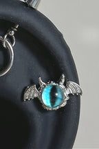 Punk Demon Eye Skull Spike Earrings