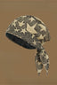 Retro Pattern Headscarf Hat