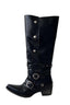 Buckle Strap Convertible Shaft Boots