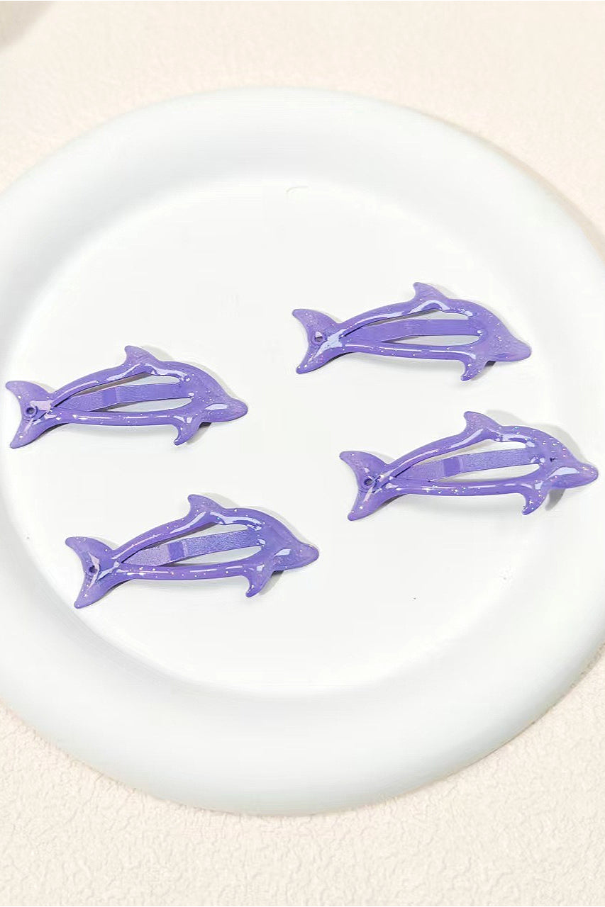 Y2K Summer Dolphin Hair Accs