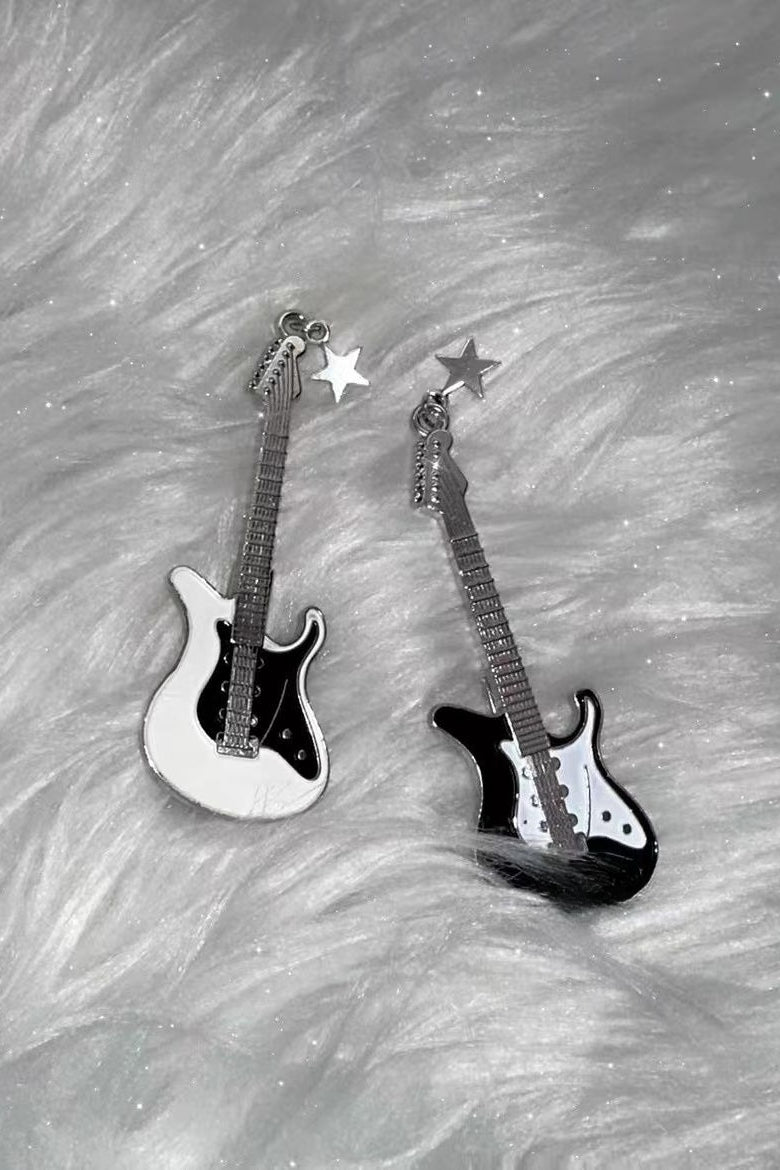 Y2K Star Guitar Hair Accs