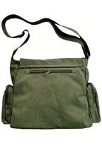 Raven Graphic Flap Messenger Bags