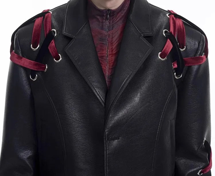 Oversized Shoulder Pad Jacket