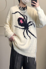 Spider Jacquard Premium Knit Sweater