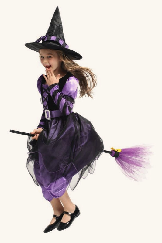 Elf Witch Kid Halloween Costume Secondary image