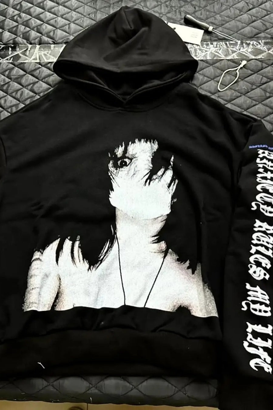 Y2K Harajuku Gothic Oversized Hoodie Main image