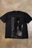 Subculture Dark Style Girl Print T-shirt