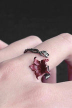 Retro Gothic Mandala Ring