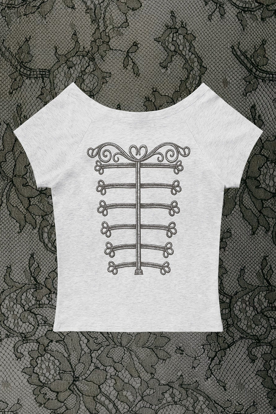 Street Style Stained Glass Print T-shirt
