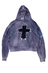 Y2K Dark Gothic Graphic Oversized Hoodie