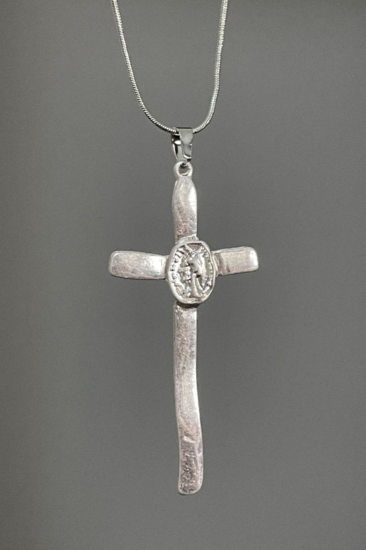 Vintage Cross Dainty Necklace Main image