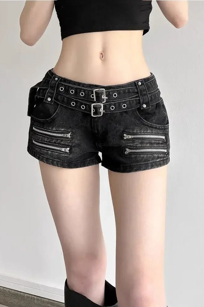 Sexy Streetwear Hot Pants Slim Fit Denim Shorts Main image