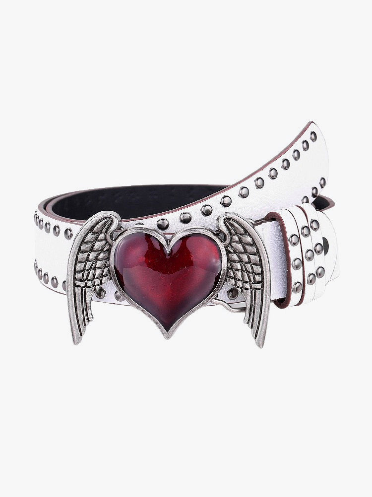 Vintage Y2K Rock Heart Belt Secondary image