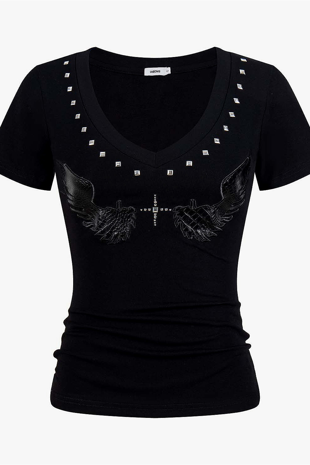Black Slim Street Gothic T-shirt Secondary image