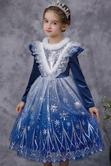 Ice Princess Dress Kid Halloween