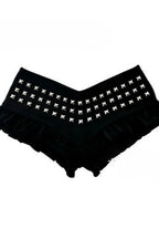 Rhinestone Studded Hot Pants
