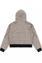 Horse Motif Star Striped Hoodies