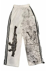 Goth Punk Printed Streetwear Track Pants