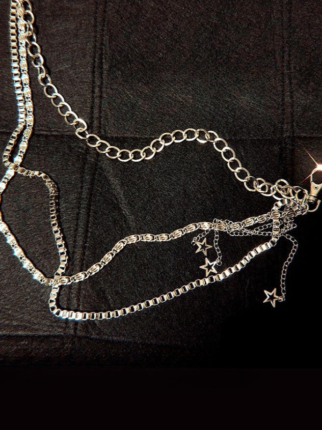 Multi-layer Star Metal Waist Chain