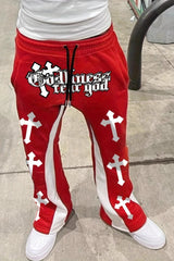 Vintage Loose-Fit Flare Lounge Pants