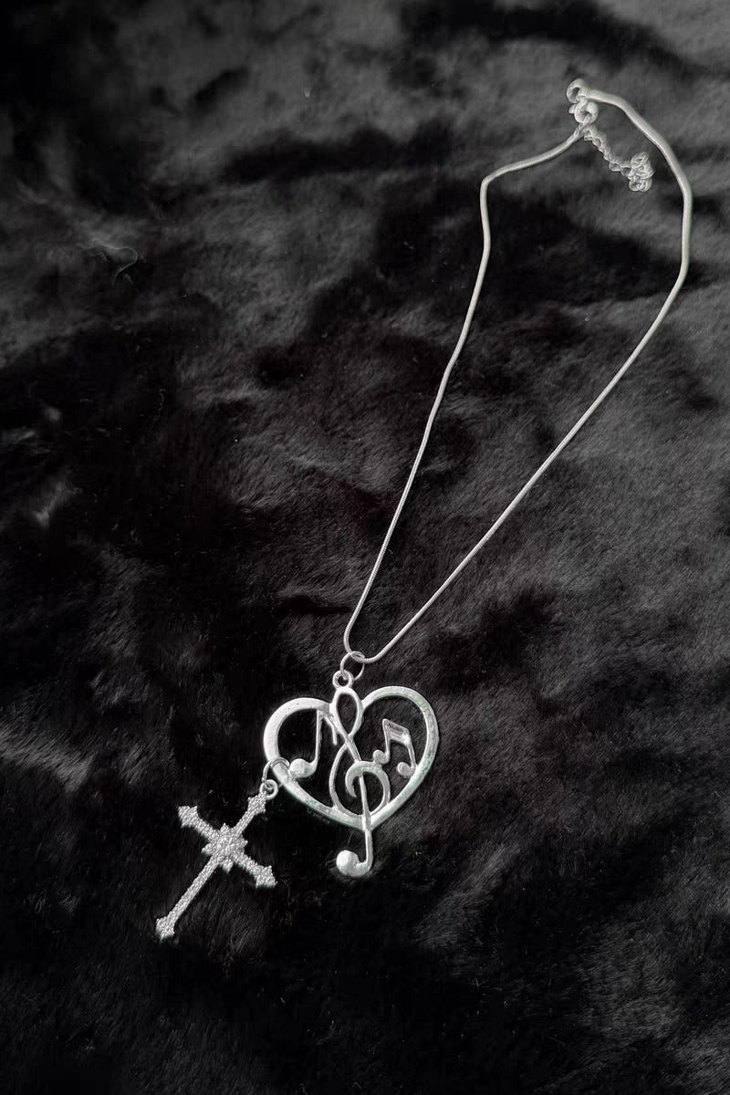 Chic Unique Note Clavicle Necklace