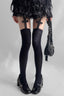Gothic Cross Dark Long Socks