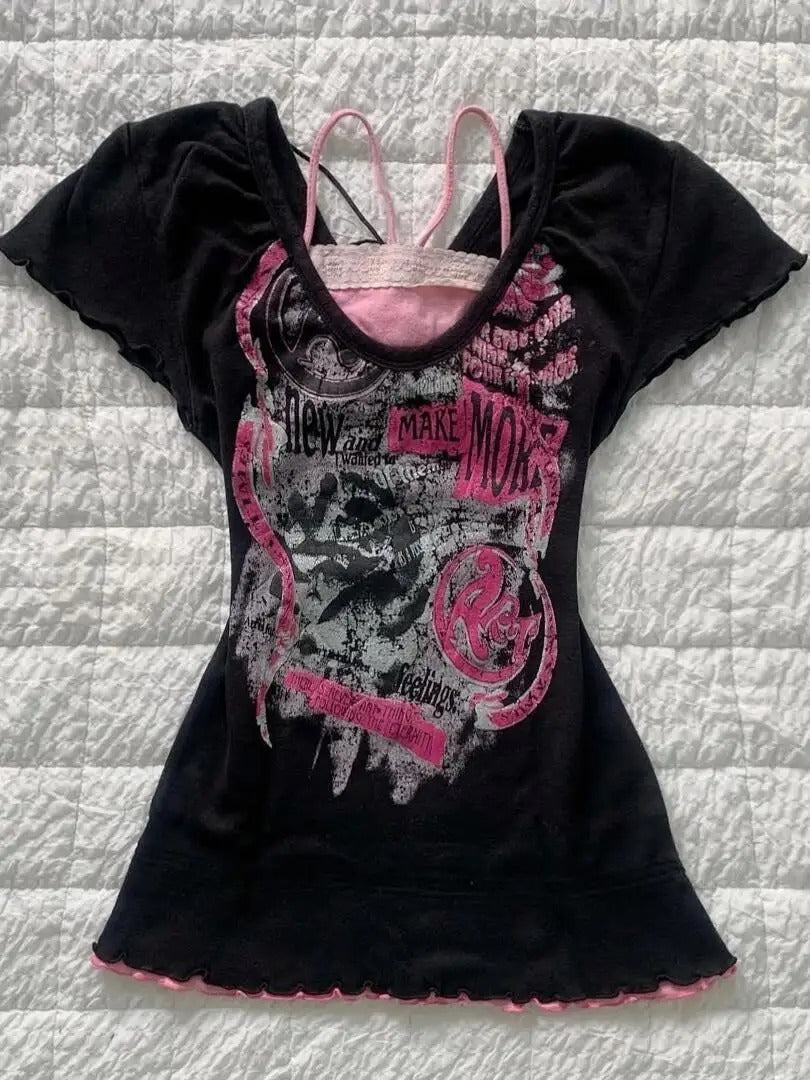 2000s Punk Subculture Streetwear T-Shirt Main image