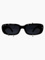 Transparent Square Studded Punk Glasses
