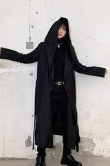 Men's Wizard Hood Over-Knee Cape Coat
