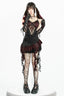 Gothic Lace Cami Mini Skirt Set