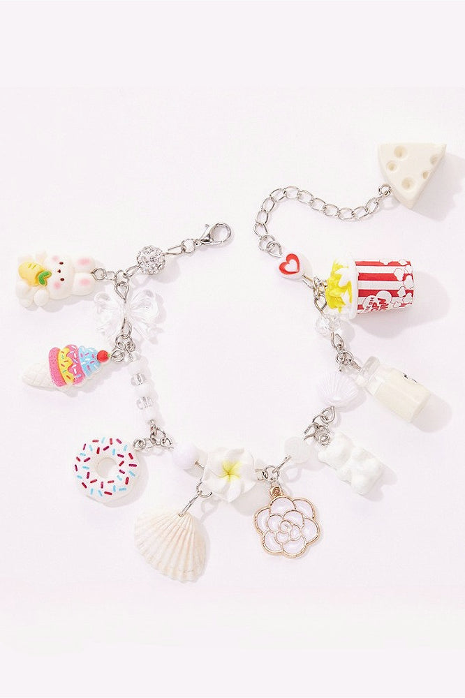 Y2K Colorful Decorative Beaded Bracelet Secondary image