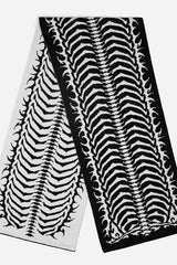 Punk Y2K Dark Harajuku Jacquard Knit Warm Scarf