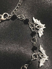 Dark Gothic Bat Bracelet