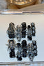 Dark Punk Gothic Rivet Press On Nails