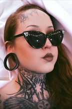 Gothic Full Rim Cat Eye Glasses