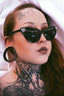 Gothic Full Rim Cat Eye Glasses