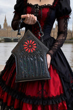 Cathedral Window Gothic Crossbody Bags