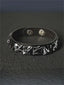 Punk Black & White Square Stud Bracelet