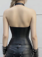 Hot Girl Streetwear Halter Corset