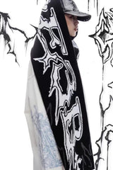 Unisex Streetwear Vintage Warm Knit Scarf