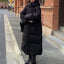 Reversible Long Hooded Parka Coat
