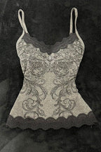 Butterfly Rhinestone Cami Top